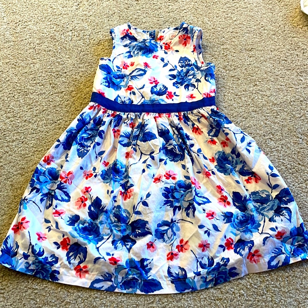 Cary Kids London Blue, Red, Pink, White Spring or Easter Dress